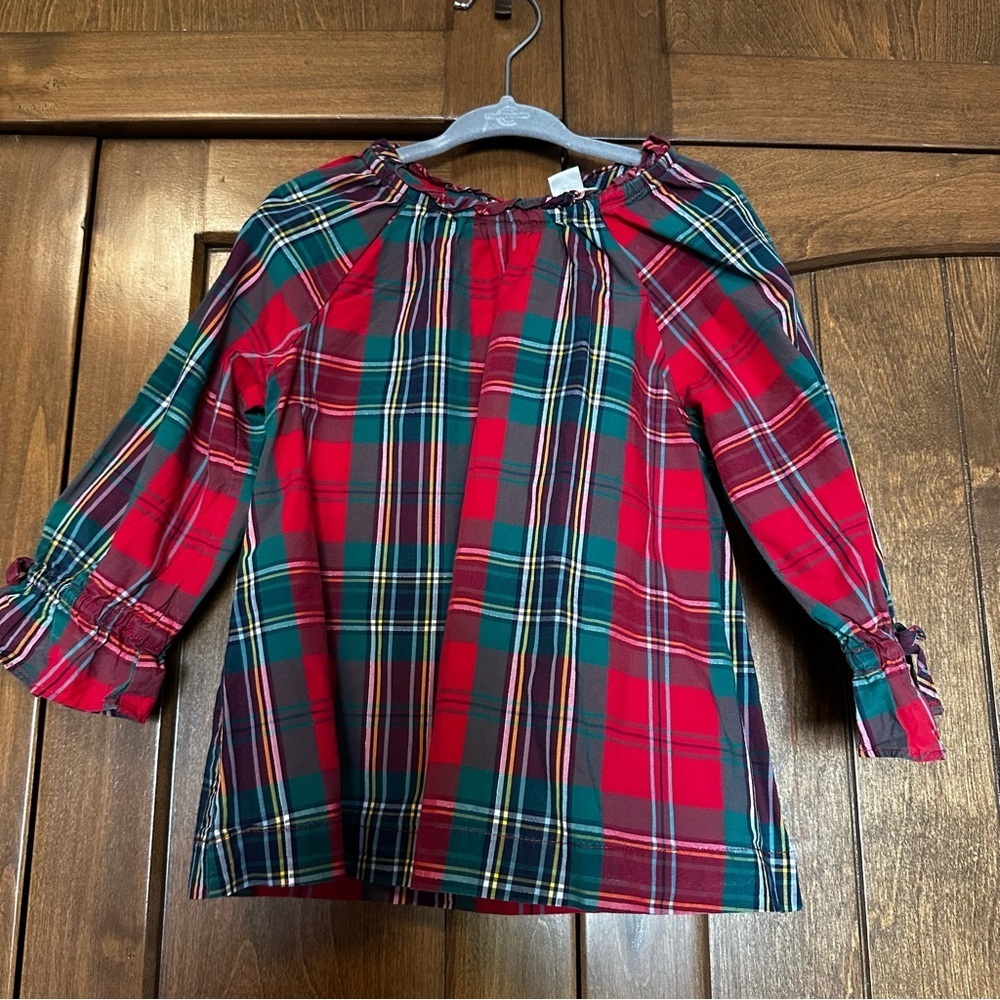 🌟3/$20🌟 CrewCuts Christmas Plaid Top